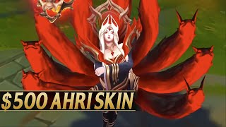 FAKERS AHRI SKIN IS 500  League of Legends [upl. by Francoise580]