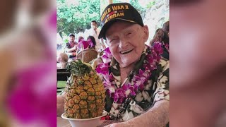 Floridas oldest WWII veteran gets ready to celebrate 108th birthday [upl. by Ellenrahs]