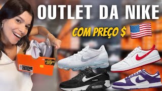 TOUR ATUALIZADO OUTLET NIKE EM ORLANDO 2024 [upl. by Dzoba]