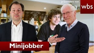 Welche Rechte amp Pflichten haben Minijobber  RA Solmecke und Wolfgang Büser [upl. by Boardman]