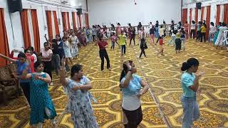 Senior staff club Garba workshop 2k24 Garba choreography my people garba garbanight garbavideo [upl. by Airottiv]