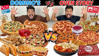 Domino’s Pizza Vs OvenStory  The Ultimate Pizza Challenge😱 Ep732 [upl. by Ihdin943]