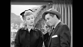 I Love Lucy  Lucy gets stranded in Richard Widmarks house [upl. by Ardnossak410]