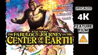 The Fabulous Journey To The Center Of The Earth 1977 4K Restore amp Upscale AdvScifi Full Movie [upl. by Aeslahc]