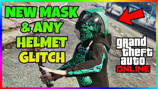 GTA Online  New Mask amp Helmet Hat Merge Glitch  How to Merge Mask amp Helmet Glitch in GTA 5 Online [upl. by Quartet]