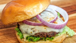 HATCH CHILE CHEESE BURGER RECIPE [upl. by Navert]