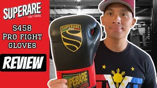 Superare S458 Made In Italy Boxing Gloves REVIEW EXCELLENT FIGHT GLOVES FOR BIG PUNCHERS [upl. by Hartley]