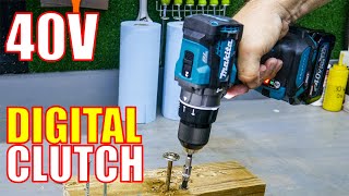 Makita GPH01 40V XGT Hammer Drill Driver Review 62 CLUTCH SETTINGS [upl. by Suzi]