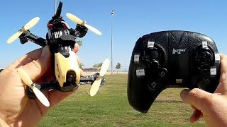 Hubsan H122D X4 Storm RTF FPV Racer Flight Test Review [upl. by Onavlis]