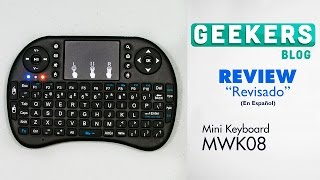 Mini Keyboard Rii i8 MWK08  Review en Español [upl. by Bert]