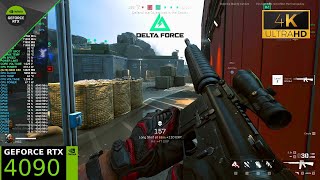 Delta Force Demo 4K Ray Tracing ONOFF vs DLSS  RTX 4090  Ryzen 7 7800X3D  Steam Next Fest [upl. by Sedda]