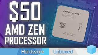 AMD Athlon 3000G Review An Unlocked 50 CPU [upl. by Aldwin886]