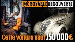 On trouve des voitures de collection dans un manoir abandonné URBEX [upl. by Eyot]