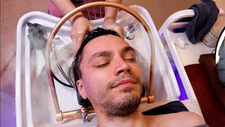 ASMR Professional head SPA  Head neck and face massage [upl. by Airan]