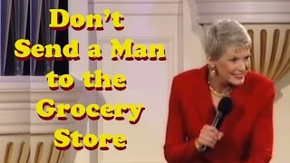 Jeanne Robertson quotDont send a man to the grocery storequot [upl. by Yelknirb]