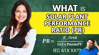 HOW TO CALCULATE SOLAR PLANT PERFORMANCE RATIO PR  SOLAR PV DESIGN [upl. by Milde17]