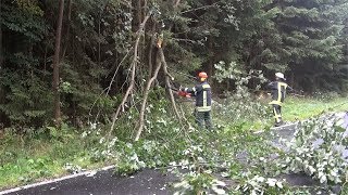 10082018  Schwere Unwetter in der Region [upl. by Denn]