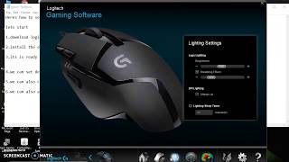 LOGITECH G402 SOFTWARE INSTALLATION AND USING IT [upl. by Ettezus]