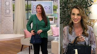 RADLEY London Leather and Suede Multiway Handbag  Baylis Road on QVC [upl. by Lybis]