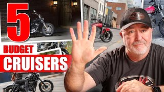 5 Budget Friendly Cruiser Motorcycles for 2024 [upl. by Adnirak]