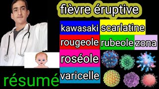 fièvre éruptive résumé [upl. by Sally]