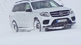 MercedesBenz GLSClass WINTER TEST [upl. by Trawets]