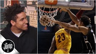 Malcolm Brogdon explains his monster dunk over LeBron James Giannis MVP campaign more  The Jump [upl. by Daeriam]