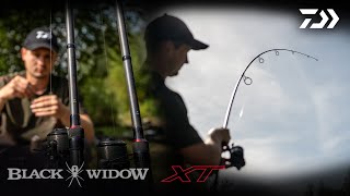 Daiwa BLACK WIDOW XT Carp Rods  Lewis Swift  Carp Fishing  Daiwa Carp [upl. by Nairred464]