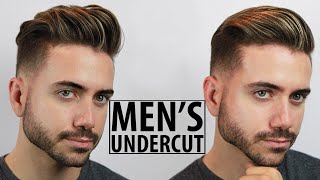 Disconnected Undercut  Haircut and Style Tutorial  2 Easy Undercut Hairstyles for Men  Alex Costa [upl. by Atiuqaj961]