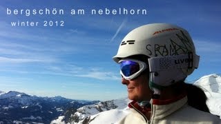 nebelhorn ski impressionen  talabfahrt [upl. by Haldi]