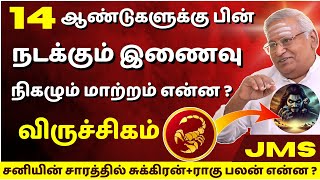 விருச்சிகம் 14 ஆண்டுகளுக்கு பின் நடக்கும் இணைவு  Viruchigam Anugraham Tamil  Jothidam  Rasipalan [upl. by Lennox427]