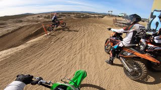 First Laps Cahuilla Creek MX Vet Track [upl. by Beau]