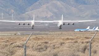 Stratolaunch Landing  13 January 2023 [upl. by Rockwell]