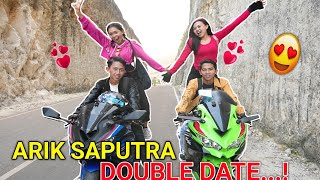 ROMANTIS😍 ARIK SAPUTRA DOBEL DATE TOURING KELILING KOTA BERUJUNG MOTOR HILANG  Mikael TubeHD [upl. by Aradnahc388]