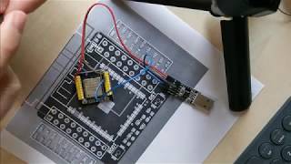 Hardware guidetutorial on how to connect the ESP32WROOM32 for programming [upl. by Brig79]