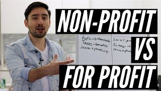 Nonprofit vs For Profit – Which Should You Start [upl. by Eilasor]