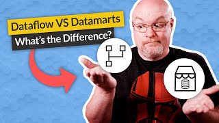 Power BI dataflows vs datamarts Whats the difference [upl. by Arrad96]