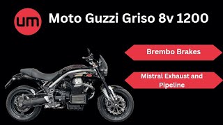 Moto Guzzi Griso 8v 1200  Brembo Brakes  Walk Around [upl. by Adnahcal107]