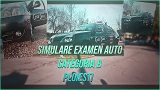 Simulare examen auto categoria B Ploiești [upl. by Yelkreb]