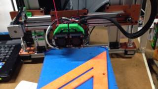 Ord Bot Hadron 3D Printer build log with dual extruders and SainSmart electronics [upl. by Yecaj]