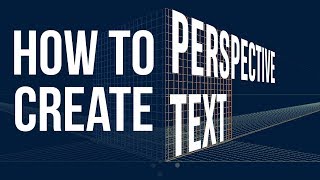 How to Create Perspective Text in Illustrator [upl. by Jarad]