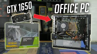 Old Office PC  GTX 1650  Gaming PC [upl. by Hayilaa]