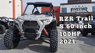 Polaris RZR Trail S ULTIMATE walkaround 2021 loaded model [upl. by Lepine]