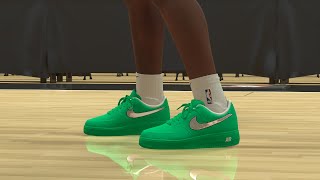 NBA 2K25 Next Gen Shoe Creator  Nike Air Force 1 Low x OffWhite quotBrooklynquot [upl. by Asilak]