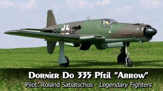 Giant Rc Dornier Do 335 [upl. by Artenehs522]