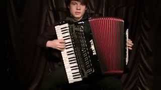 Libertango  Astor Piazzolla  Accordion Cover by Stefan Bauer [upl. by Martino71]