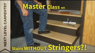 Build Simple Strong Steps Without Stringers [upl. by Eimmot]