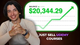 How to Sell Online Courses On Udemy WITHOUT Making a Course Yourself [upl. by Ivy]