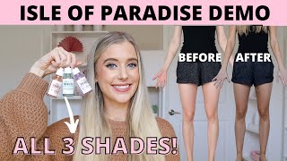 Isle of Paradise Tanning Drops Review Isle of Paradise Self Tanning Drops Light Medium amp Dark [upl. by Werda]