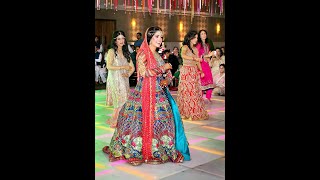 Aisha amp Hamzas Mehndi Dance Performances  Pakistani Wedding [upl. by Frolick982]